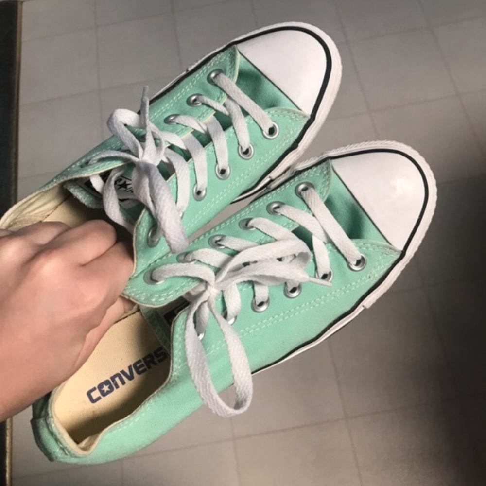 Mint Green Converse